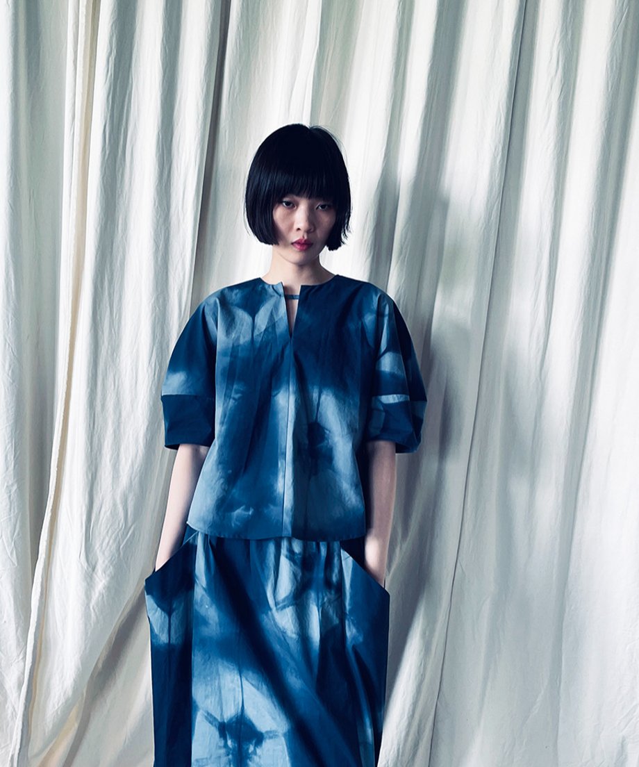 st-109A / shibori gather pull