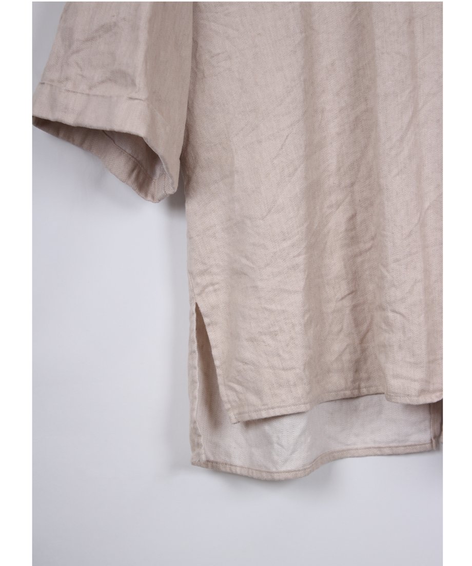 st-113B / beige half pull