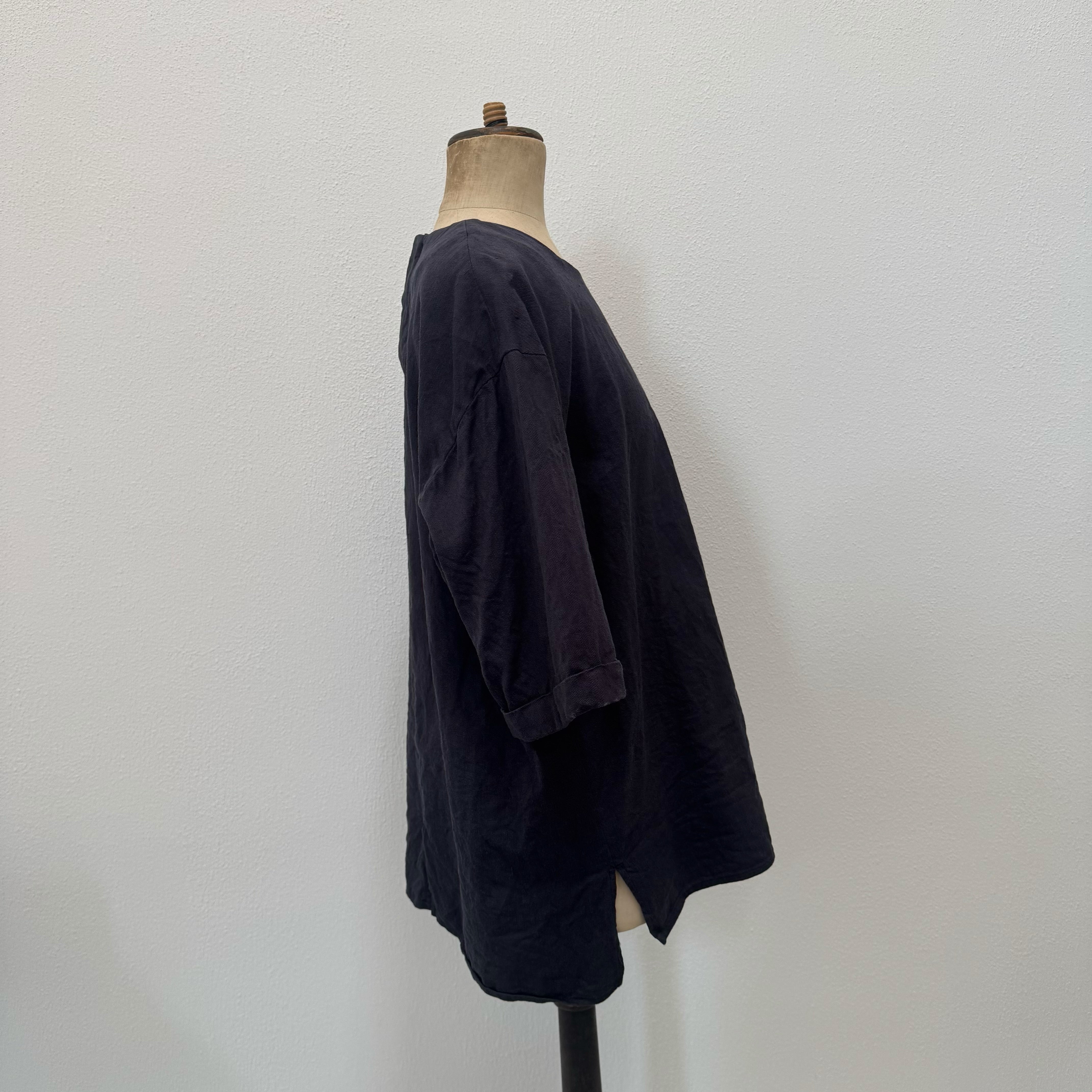 st-113N / navy half pull