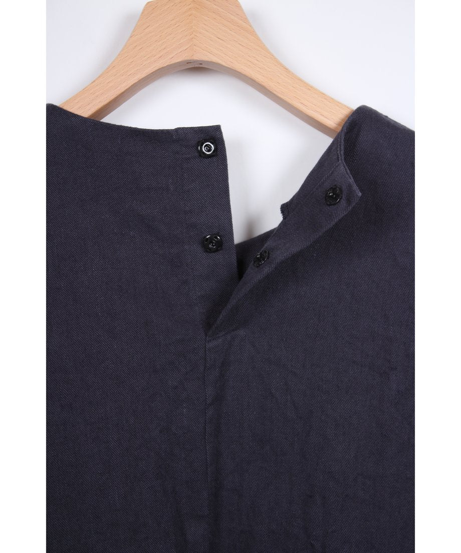 st-113N / navy half pull