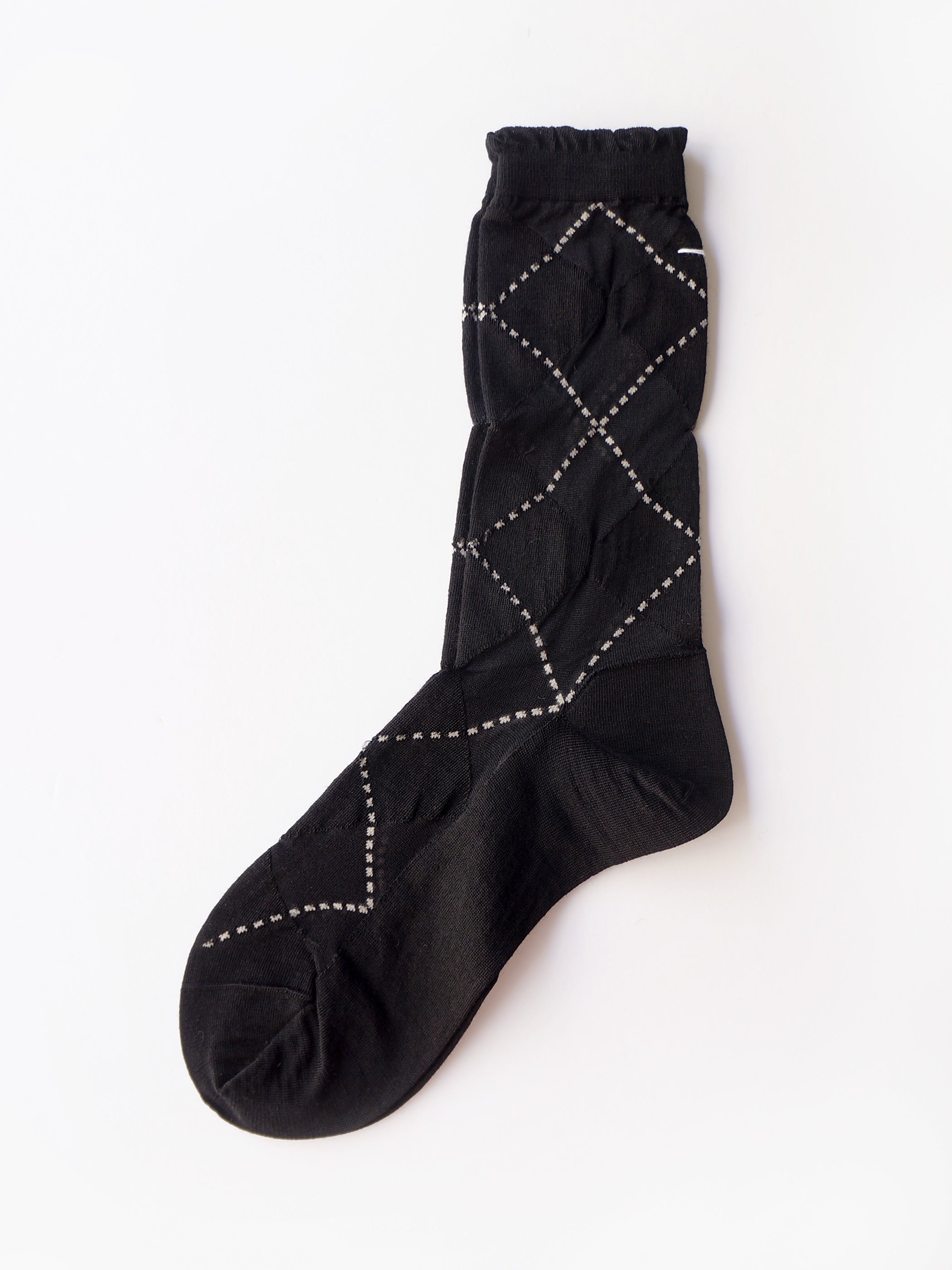 SEETHROUGH ARGYLE SOCKS