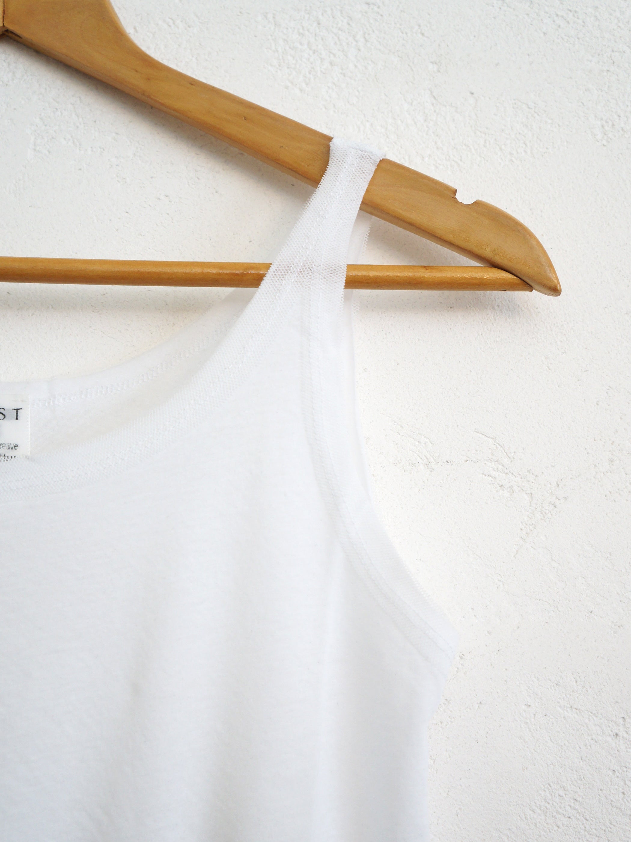 Cotton Jersey Sleeveless Tops