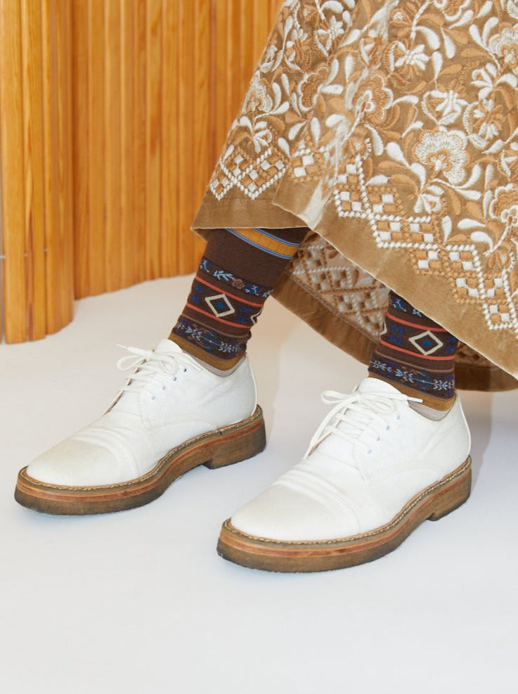 TYROLEAN STRIPE SOCKS