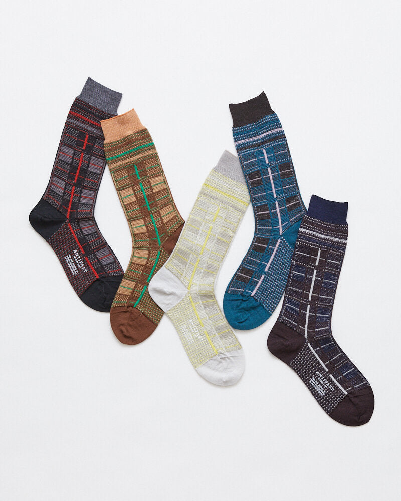TARTAN CHECK SOCKS