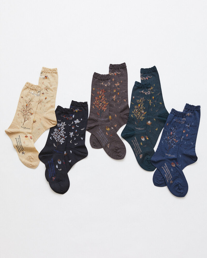 WIND & THE ACORN TREE SOCKS