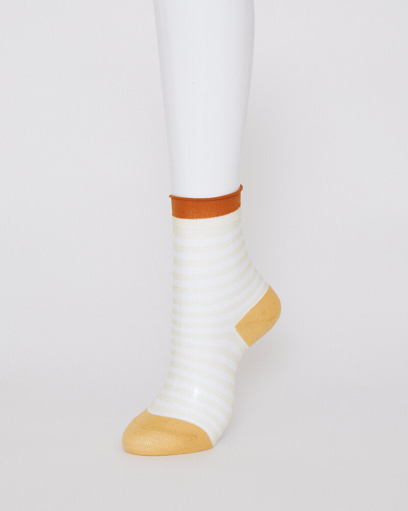 【NEW】AS-191A / CROSSED STRIPE SOCKS
