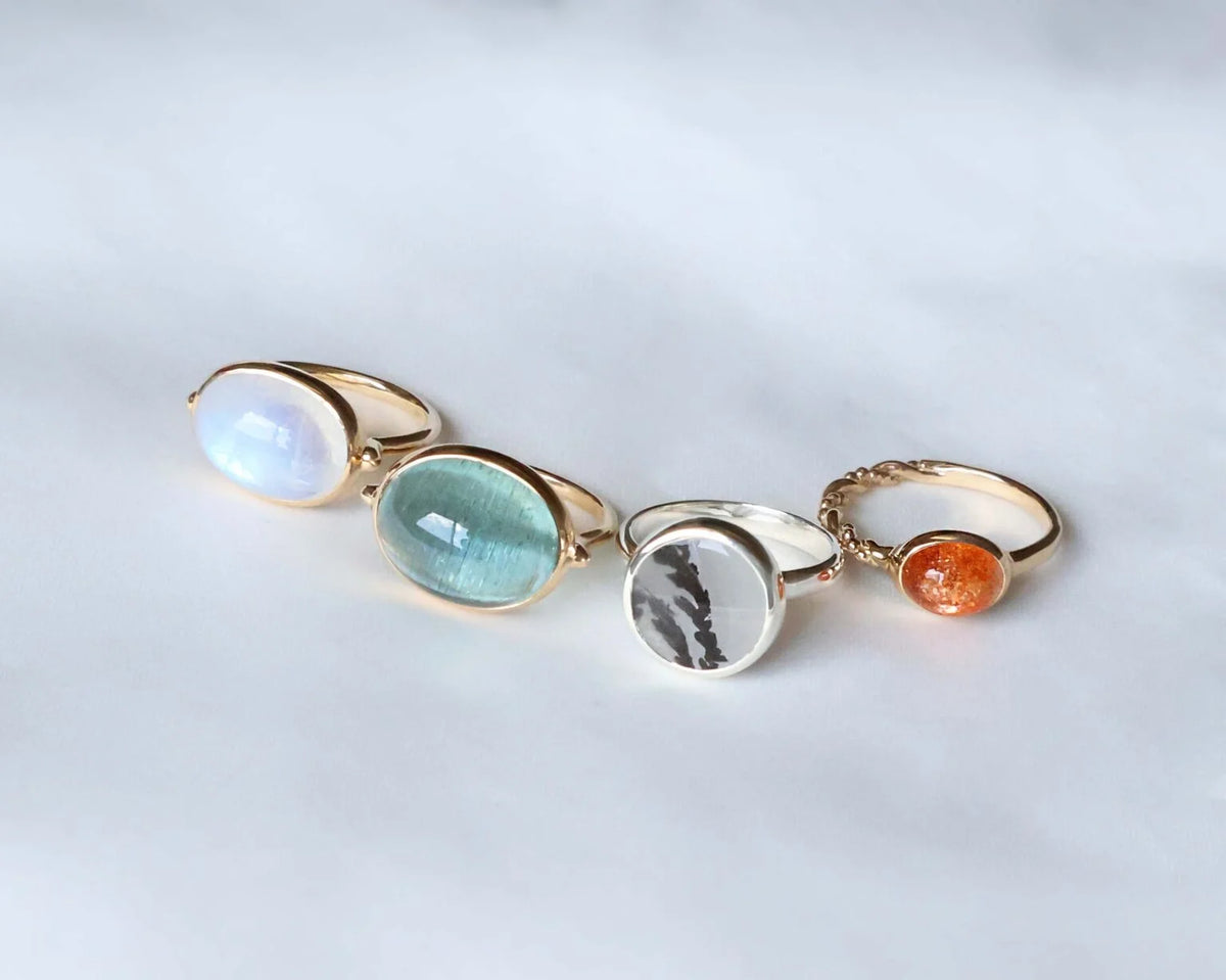《AYA KIYOSHIMA JEWELRY》天然石リング