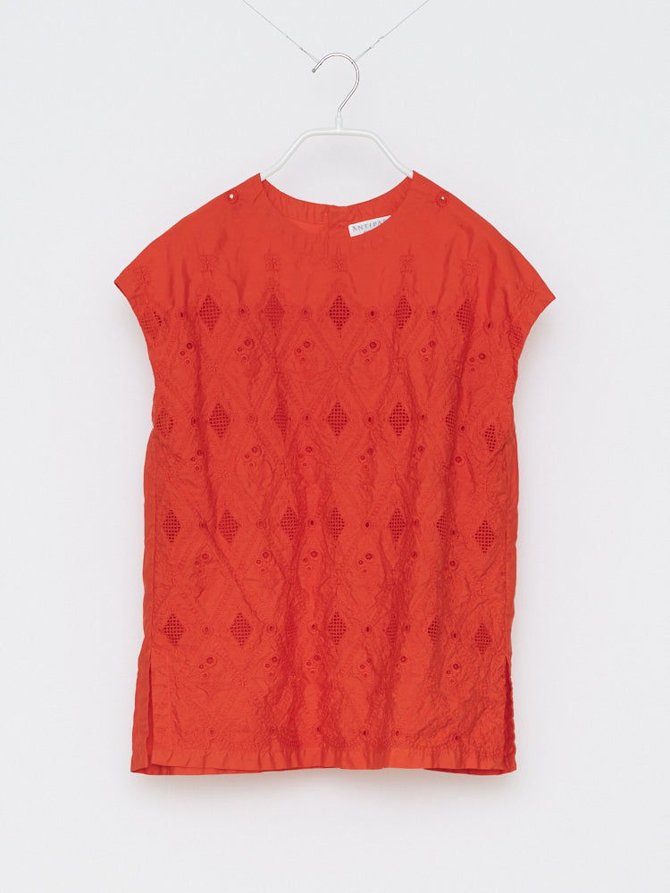 Garment-dyed Sleeveless Tops