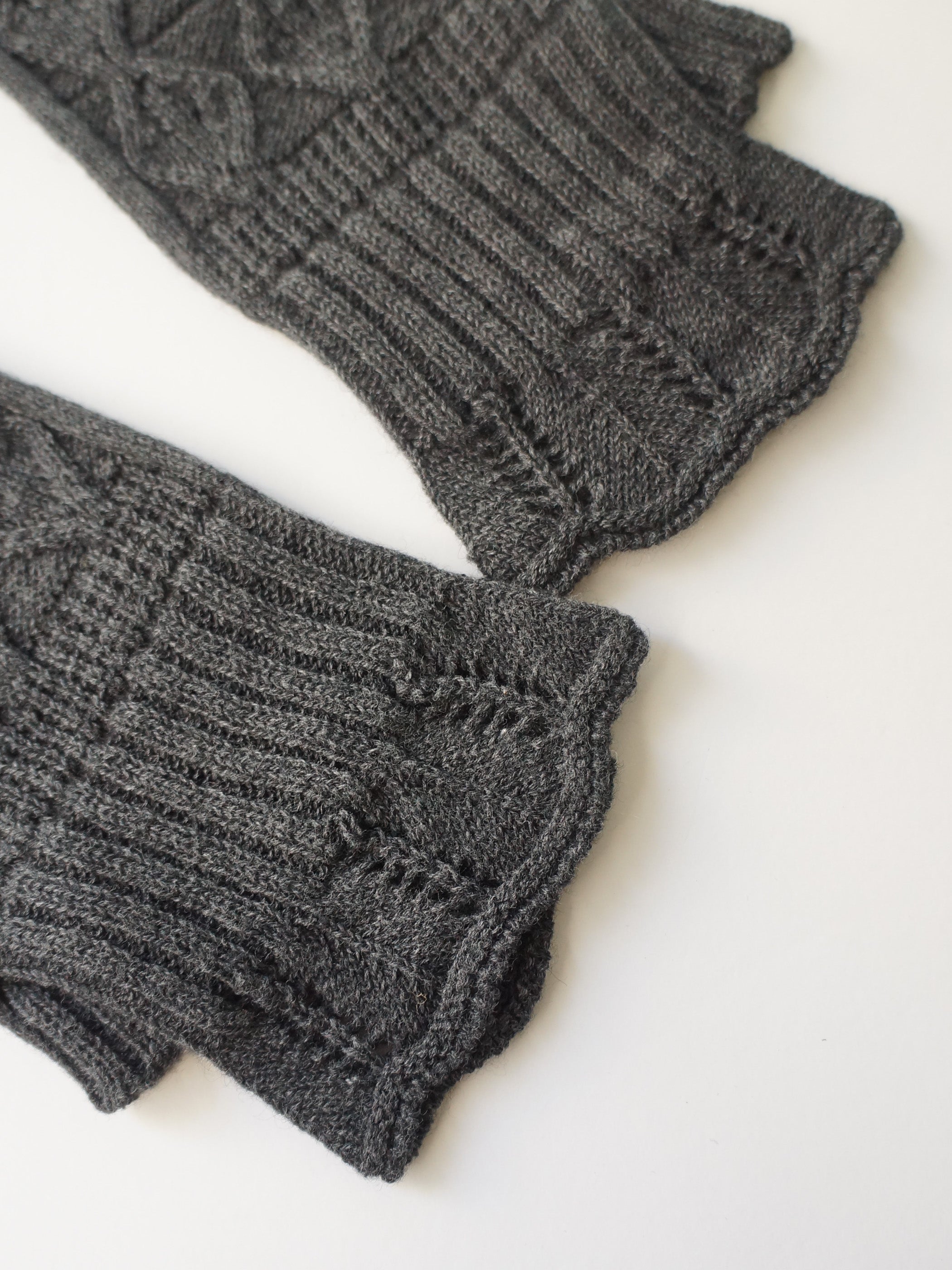 COTTON*CASHMERE KNIT GLOVES