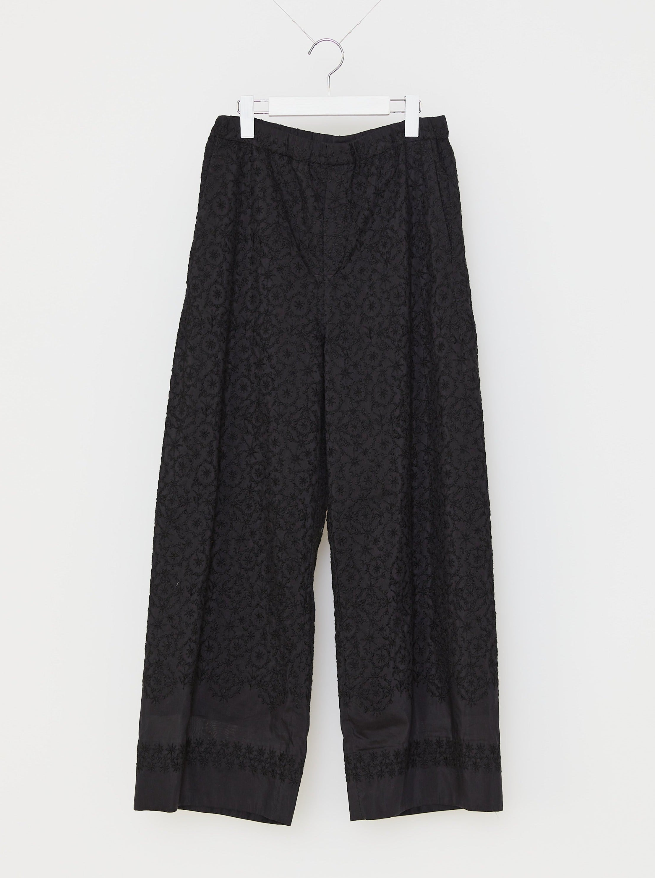 CIRCLE EMBROIDERY PANTS