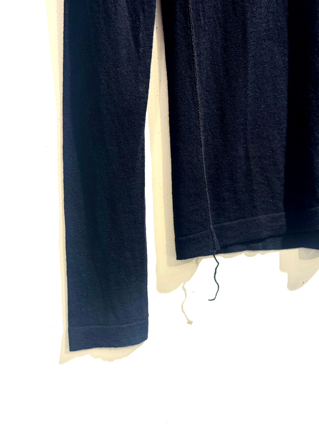 WOOL KNIT PULLOVER / BLACK