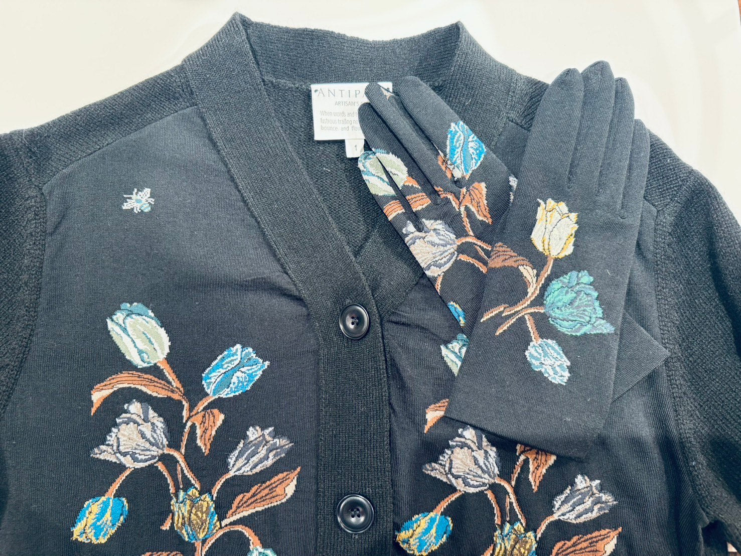 SOCK KNIT V-CD / BLACK*BLACK