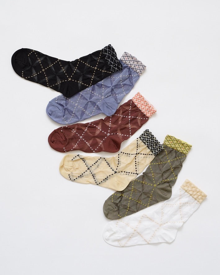 CIRCLE ARGYLE SOCKS