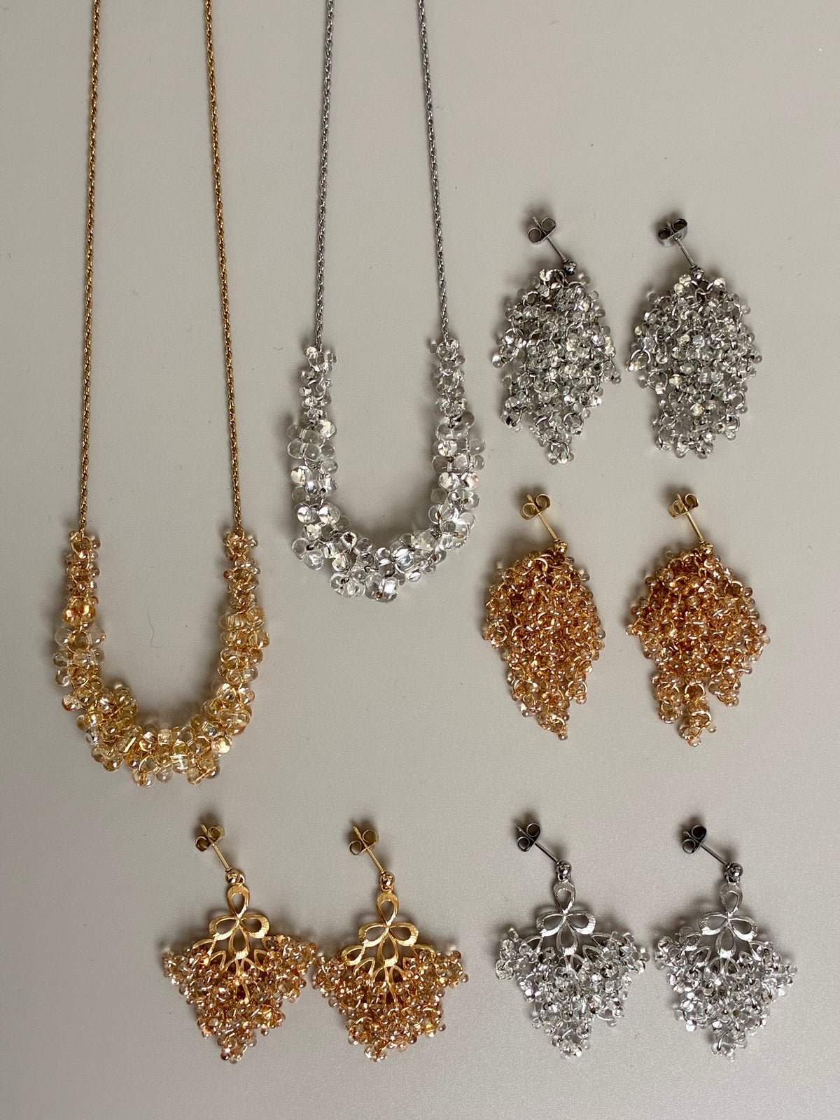 〈LIS〉ピアス DROPS/FLOWER