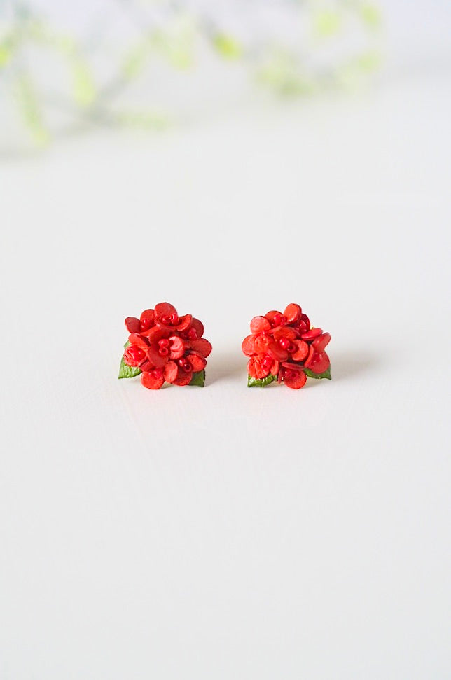 革花 bouquet ピアス/イヤリング