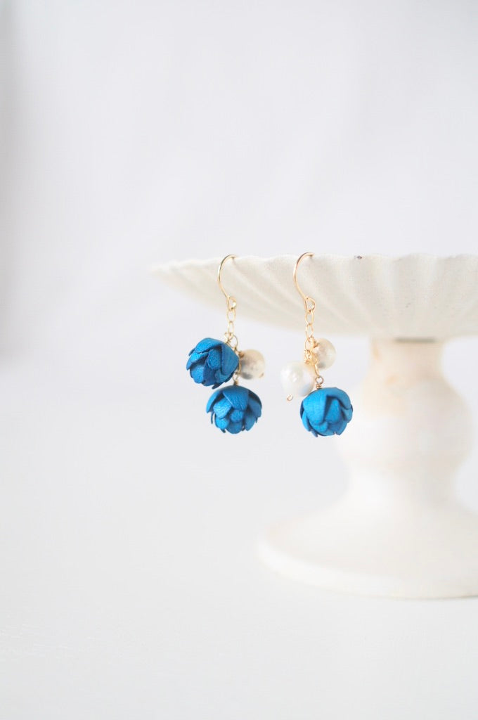 14kgf Bouton Pearl ピアス/イヤリング