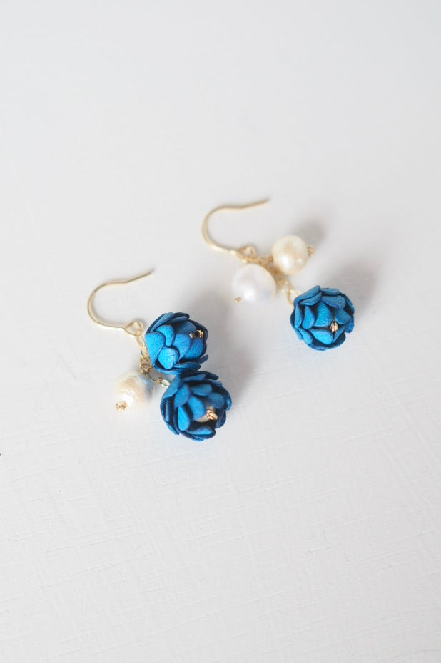 14kgf Bouton Pearl ピアス/イヤリング