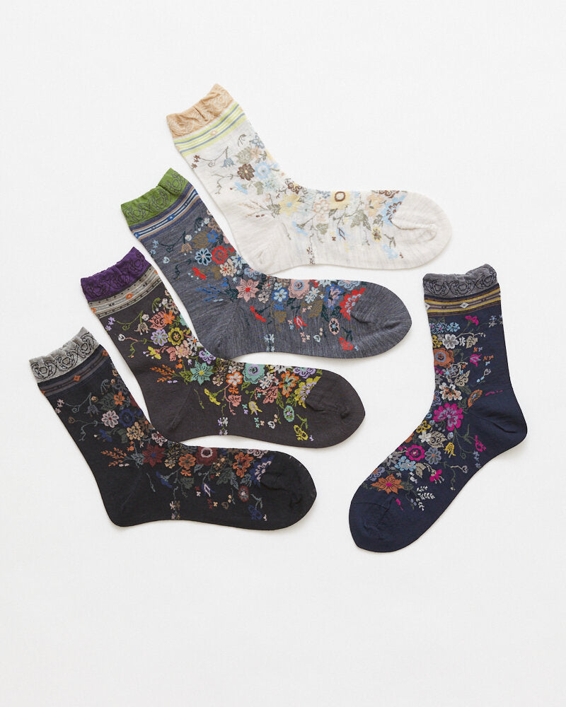 HAPPY FLOWER SOCKS