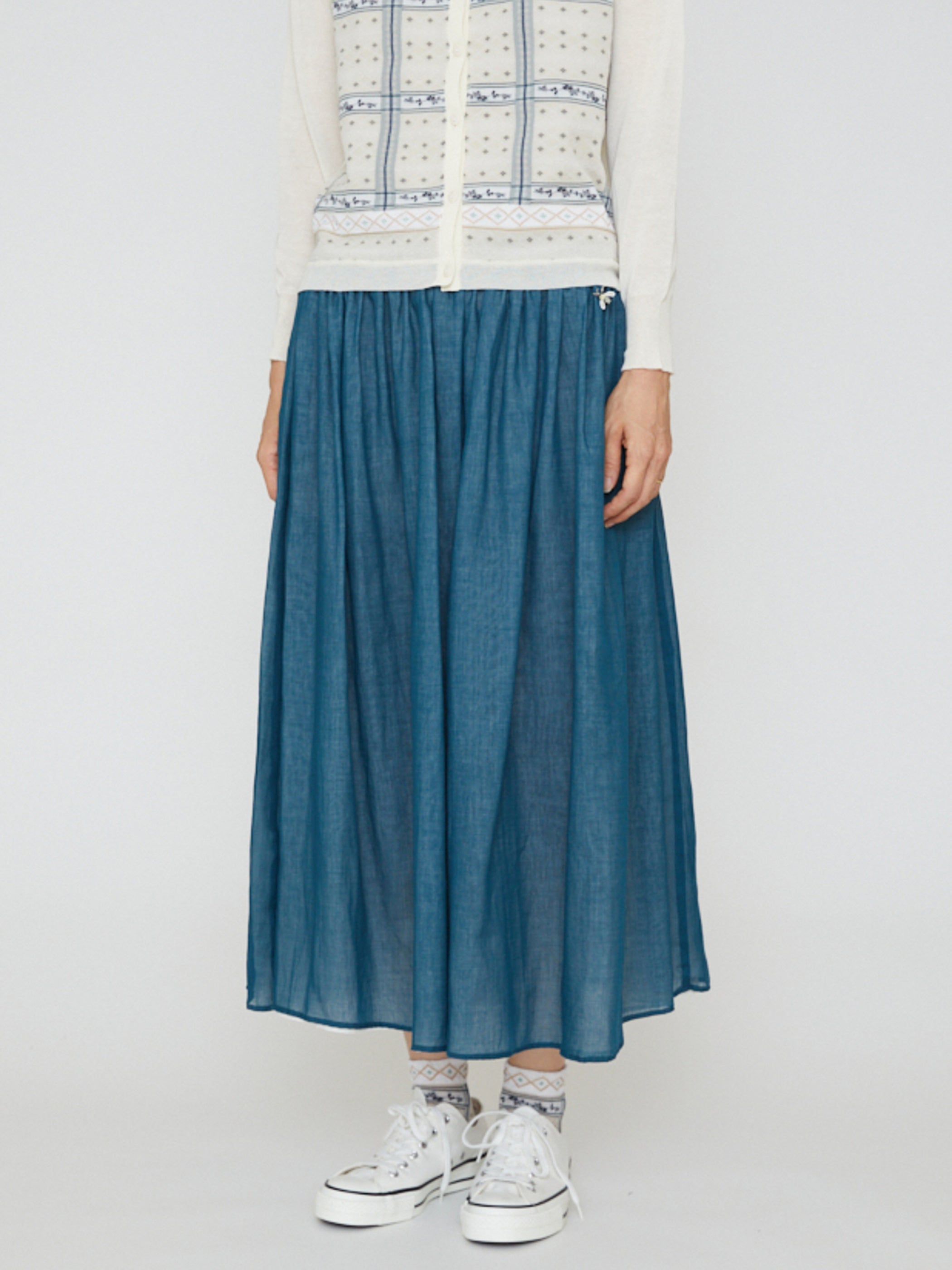 COTTON LAWN SKIRT