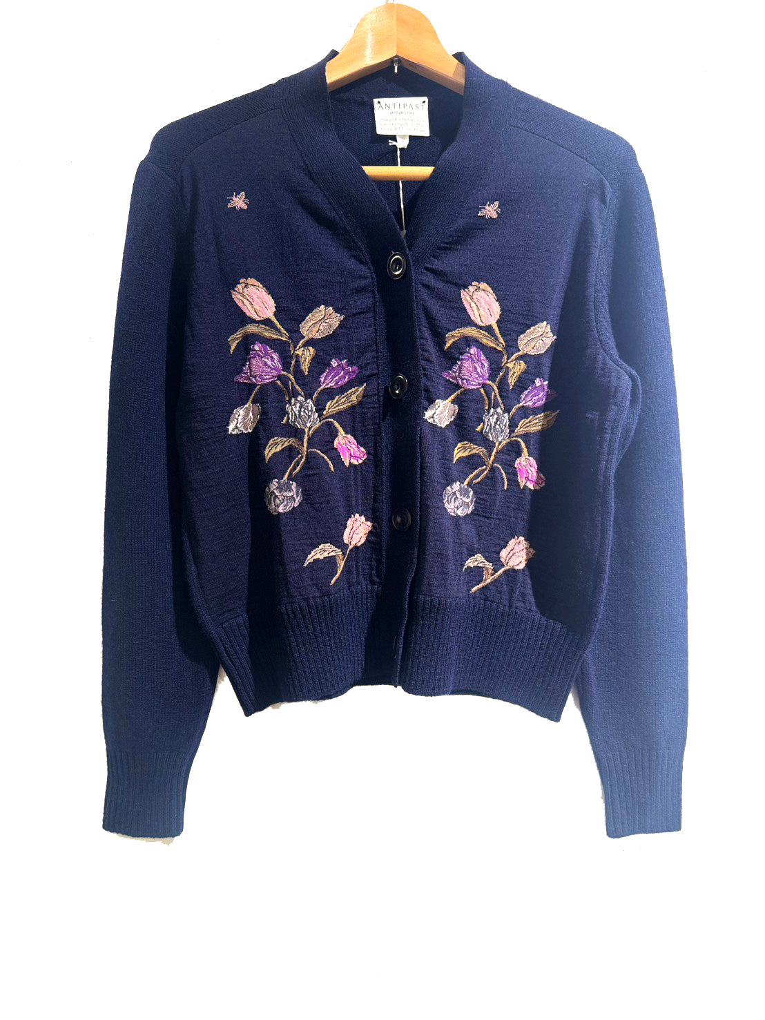 SOCK KNIT V-CD / NAVY*NAVY