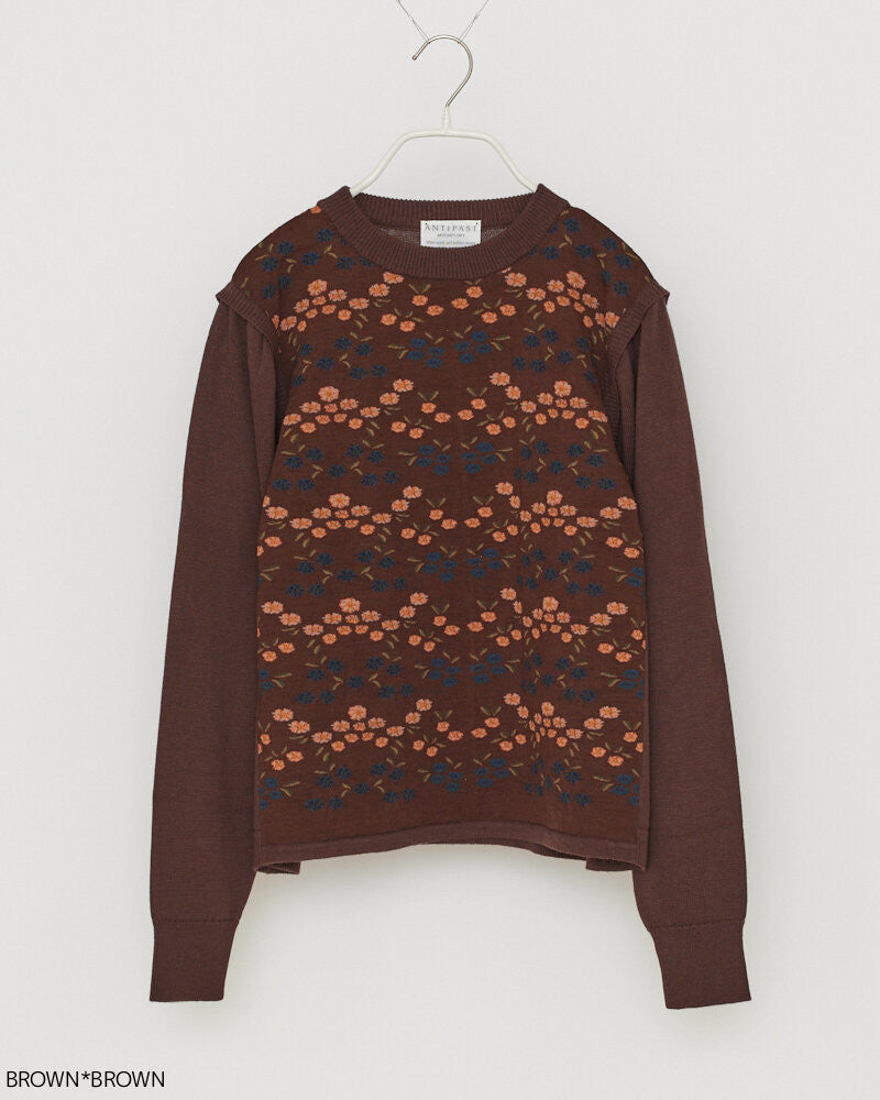 SOCK KNIT PULLOVER