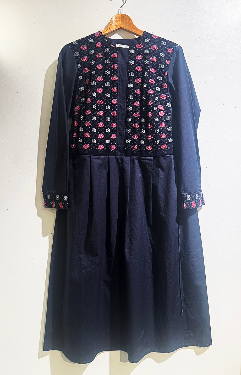 SOCK KNIT DRESS / NAVY*NAVY
