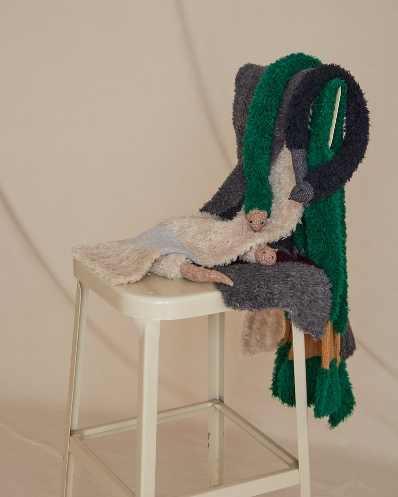 ALPACA KNIT MUFFLER