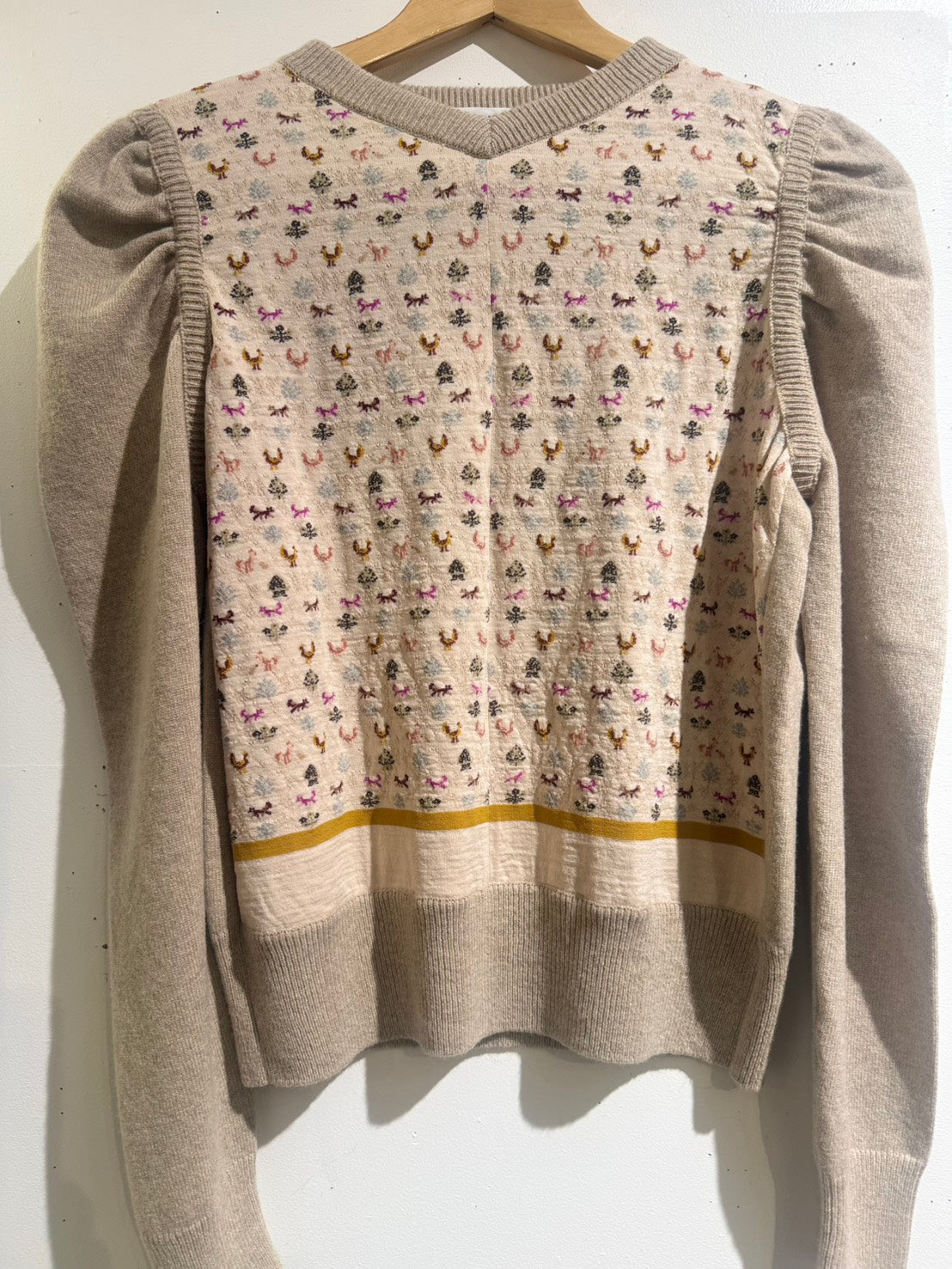 SOCK KNIT PULLOVER / IVORY*IVORY