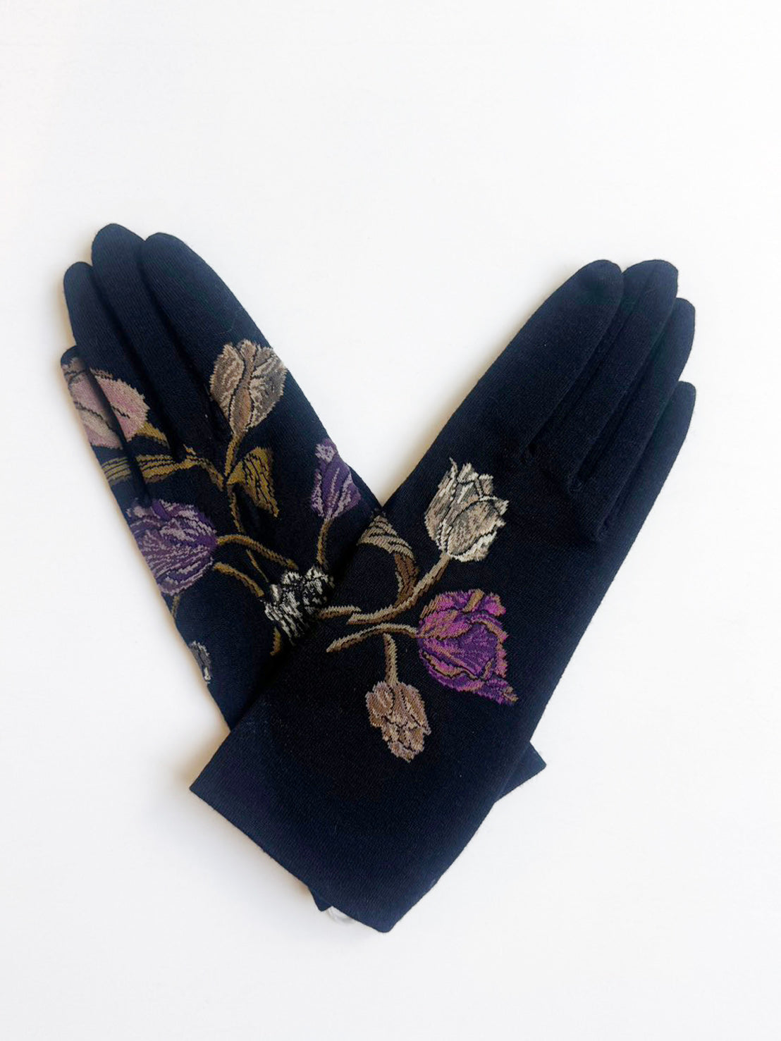 SOCK KNIT GLOVES / NG1-805 / BOUQUET TULIP