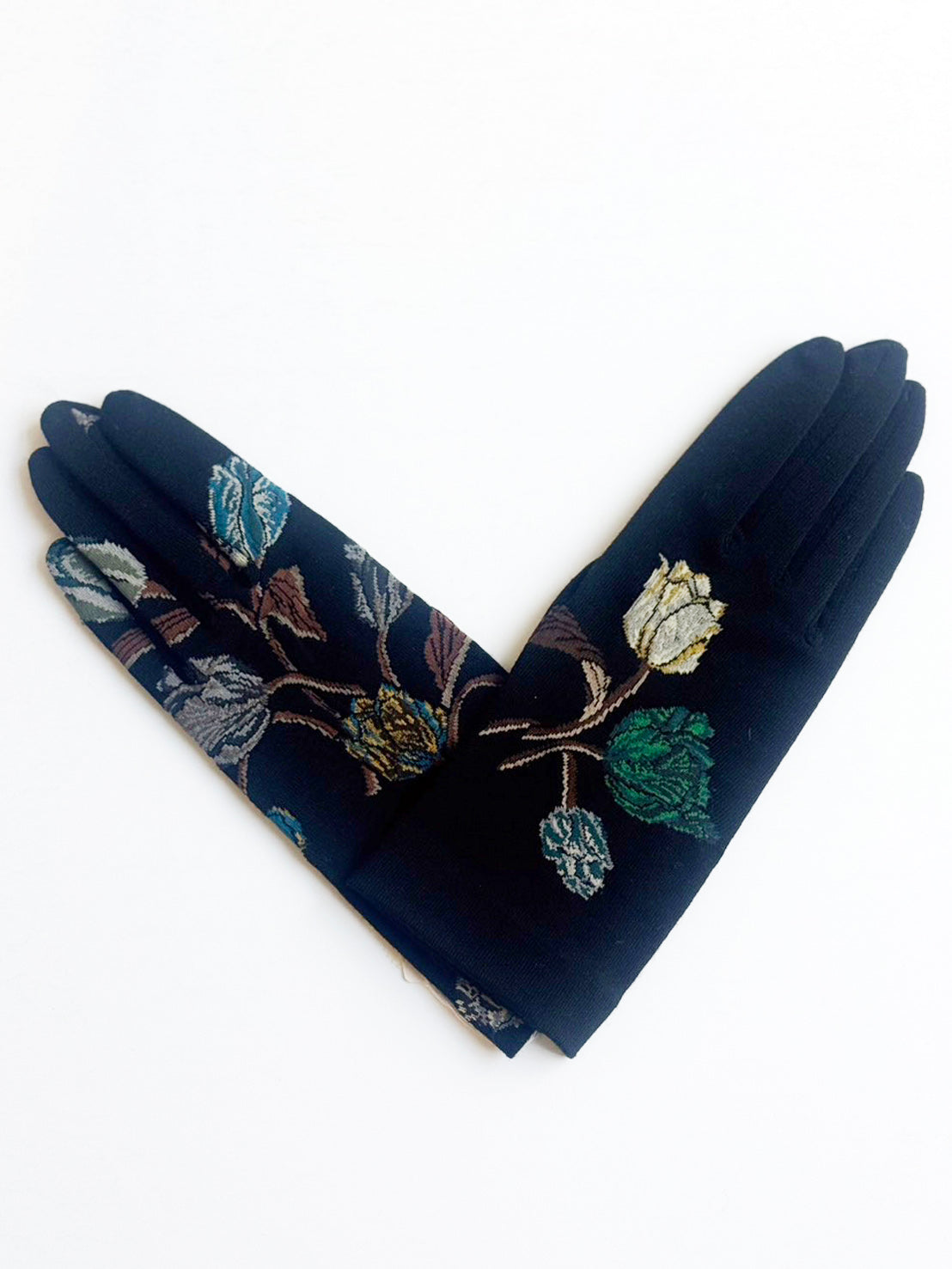 SOCK KNIT GLOVES / NG1-805 / BOUQUET TULIP