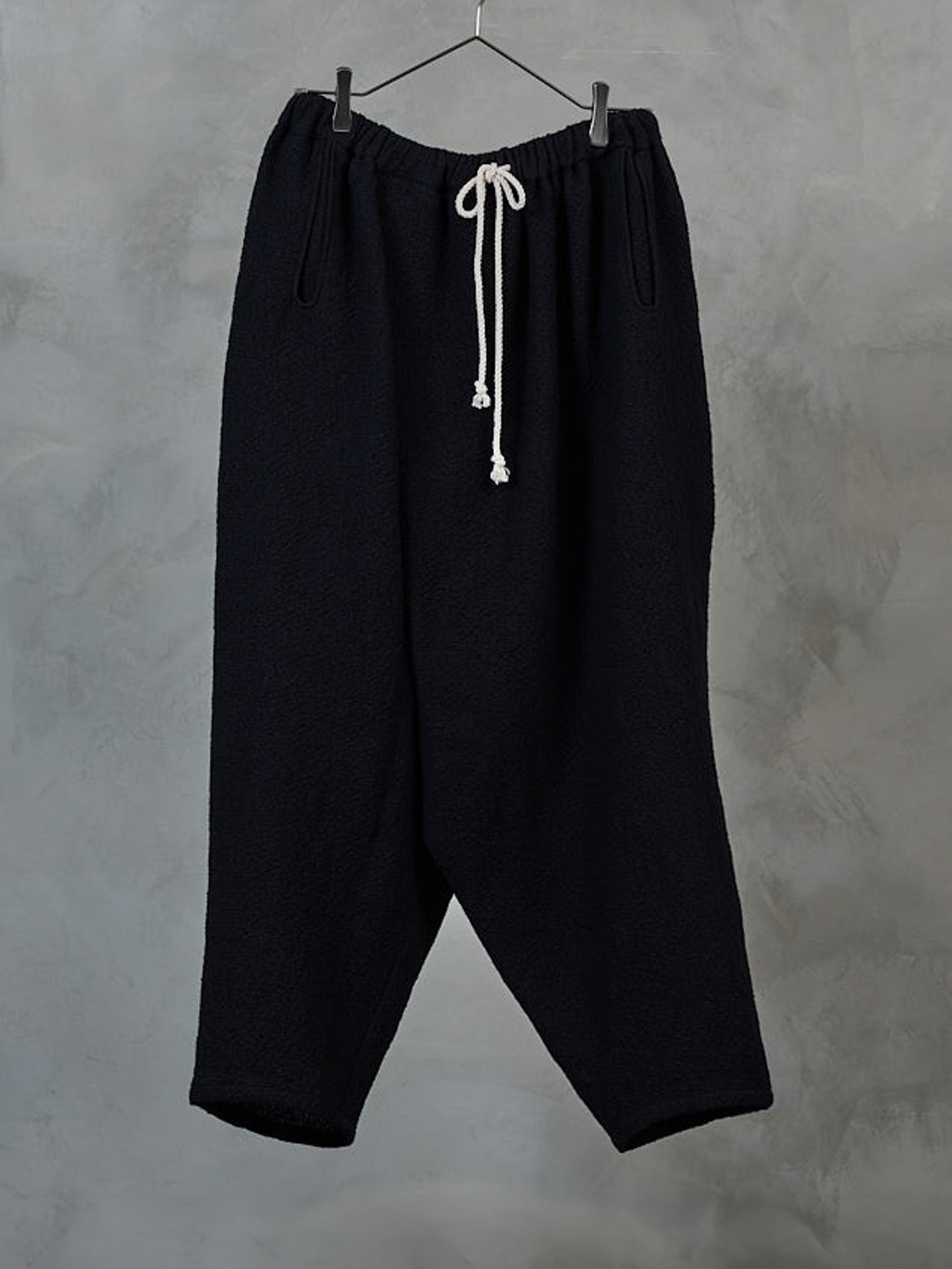 単純なる風景 Elastic waist wrap pants