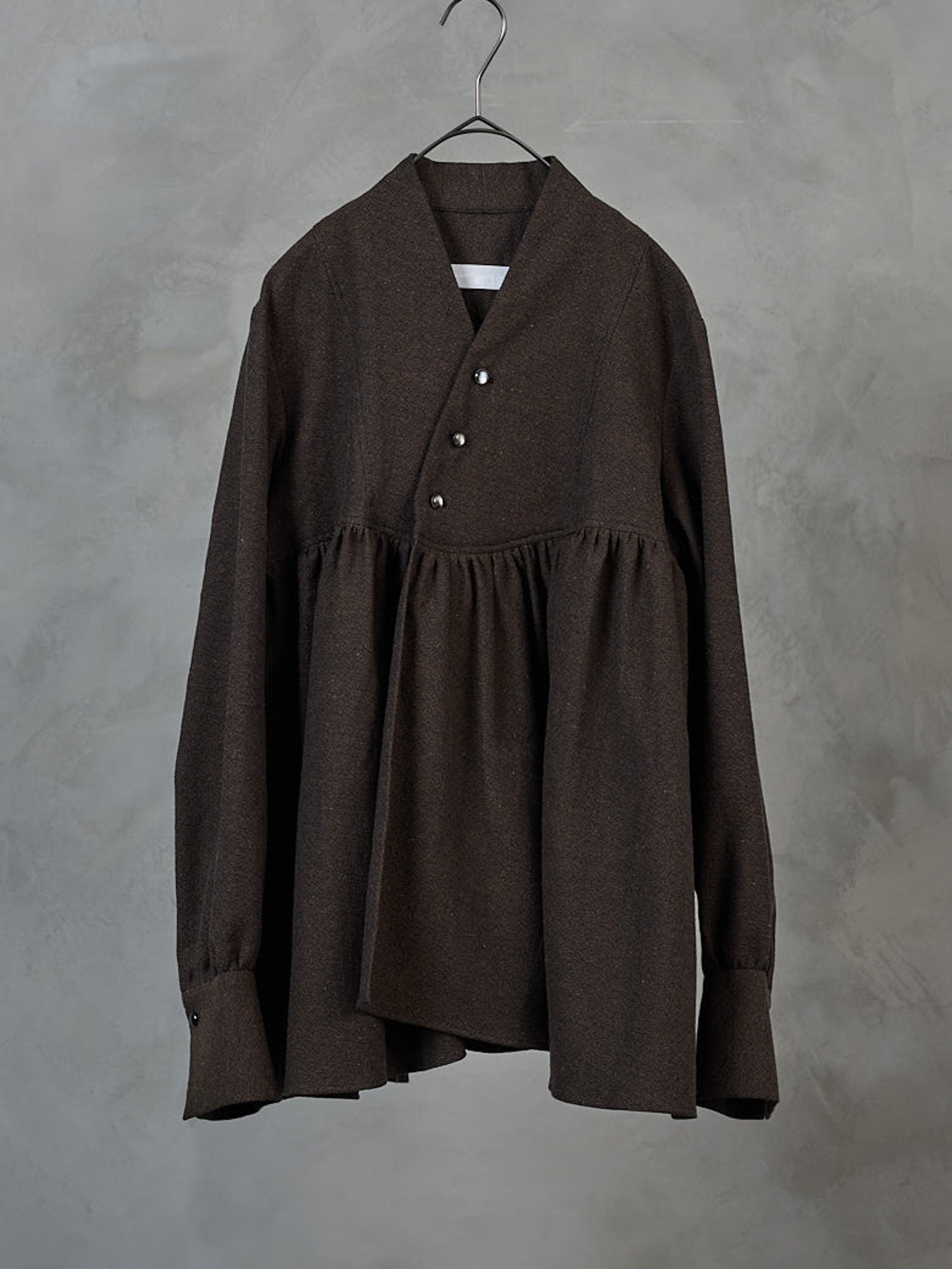 私の夜 Funnel neck blouse