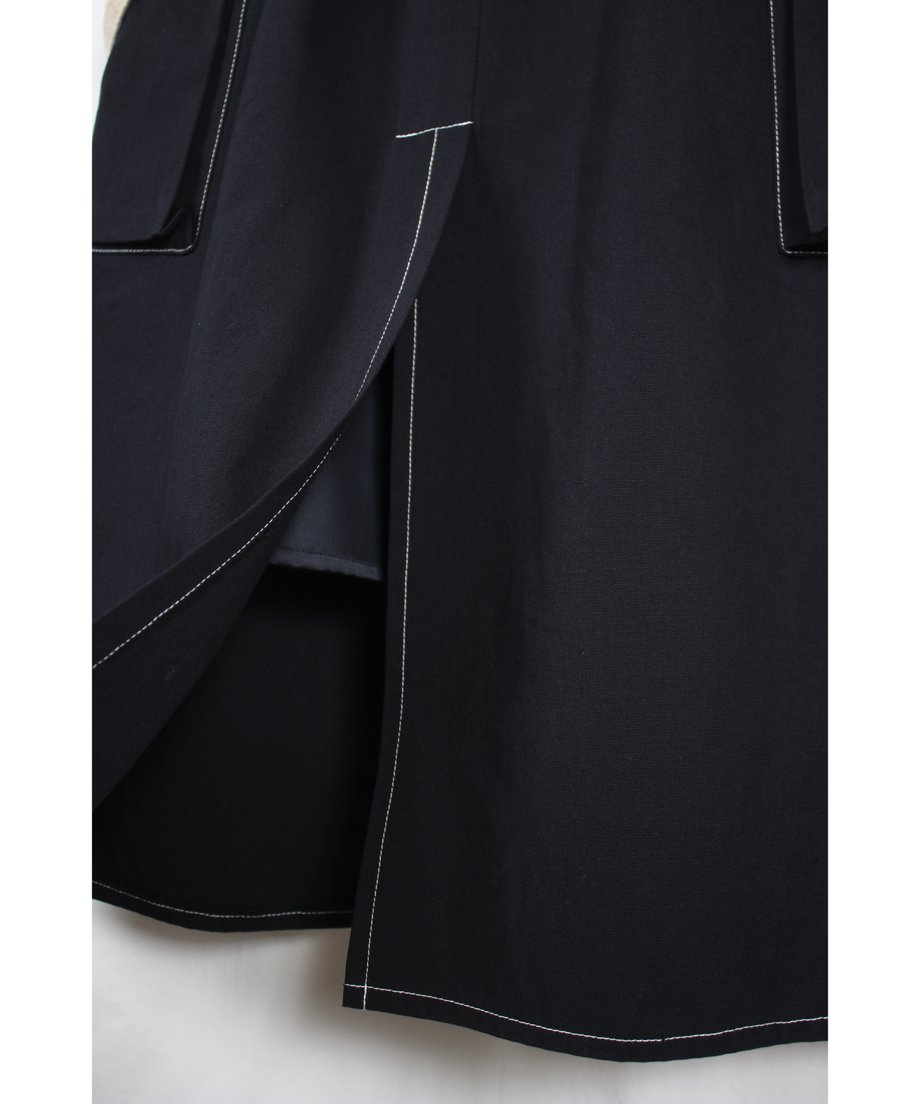 navy skirt