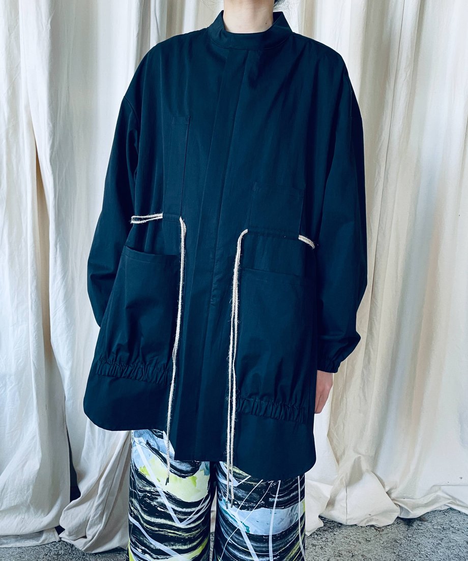 black shirts jacket