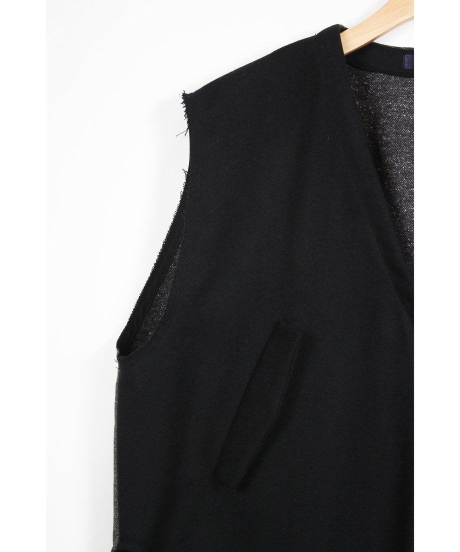 black vest