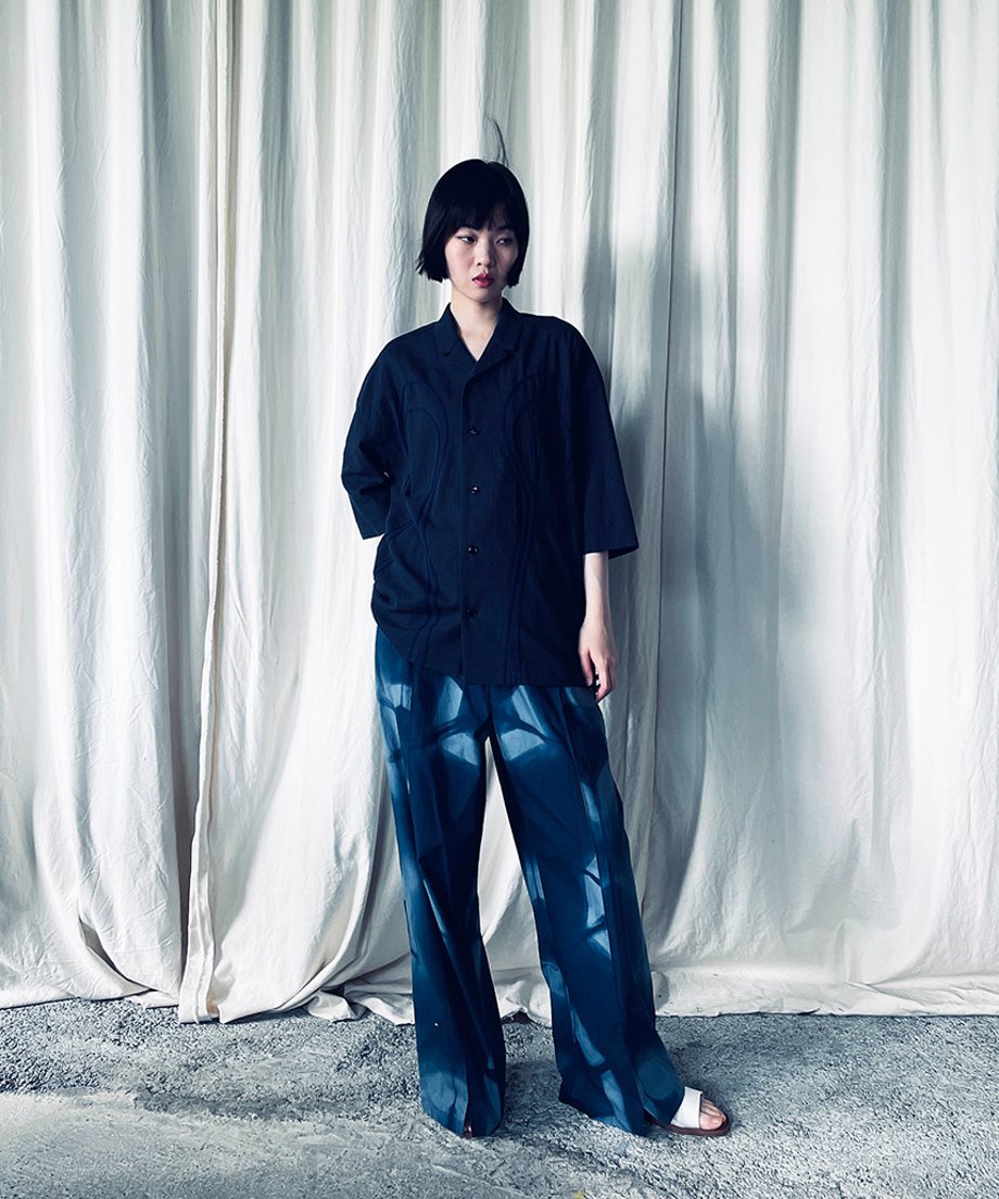 pt-56A / shibori pants