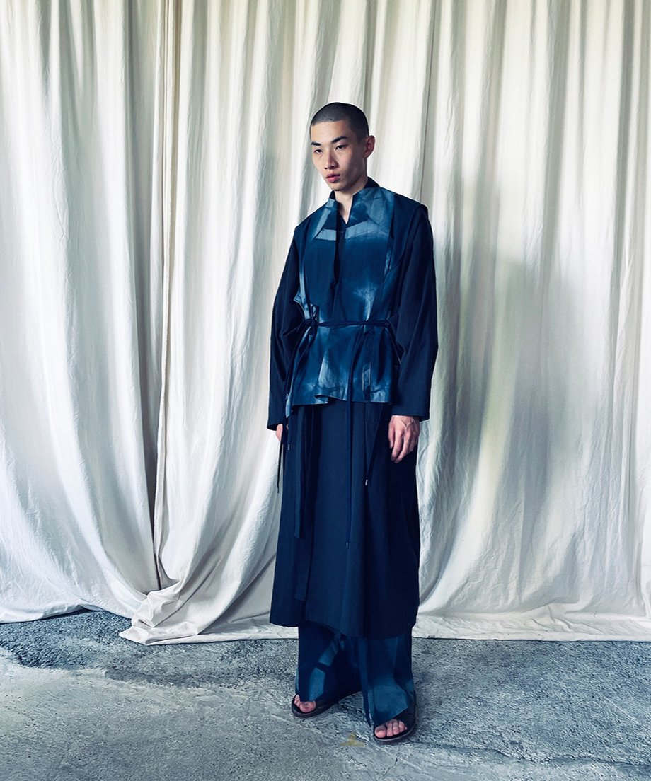pt-56A / shibori pants