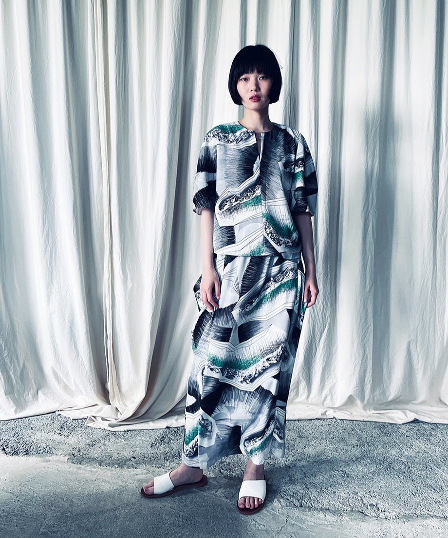 sk-30P / larch skirt