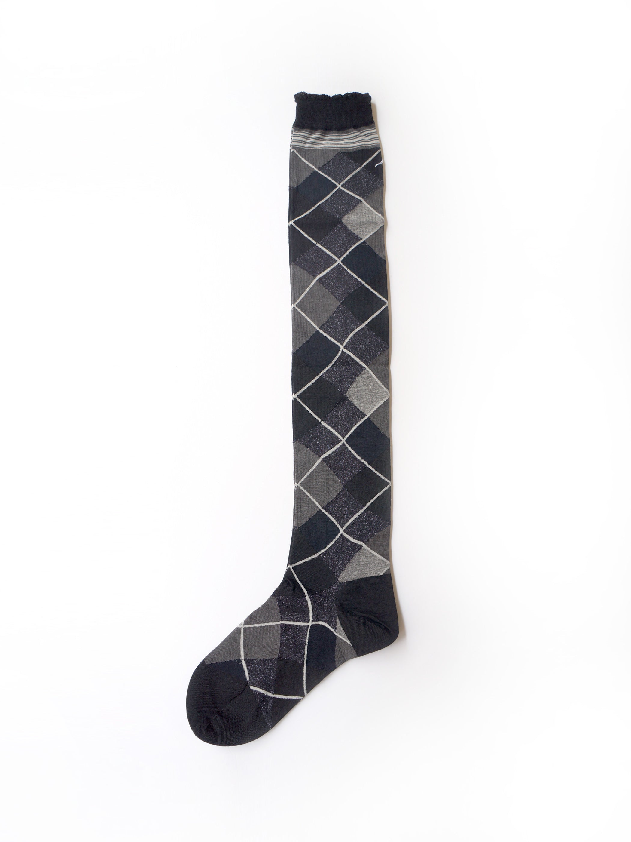 BIG ARGYLE OVER KNEE SOCKS