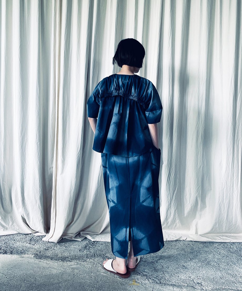 st-109A / shibori gather pull