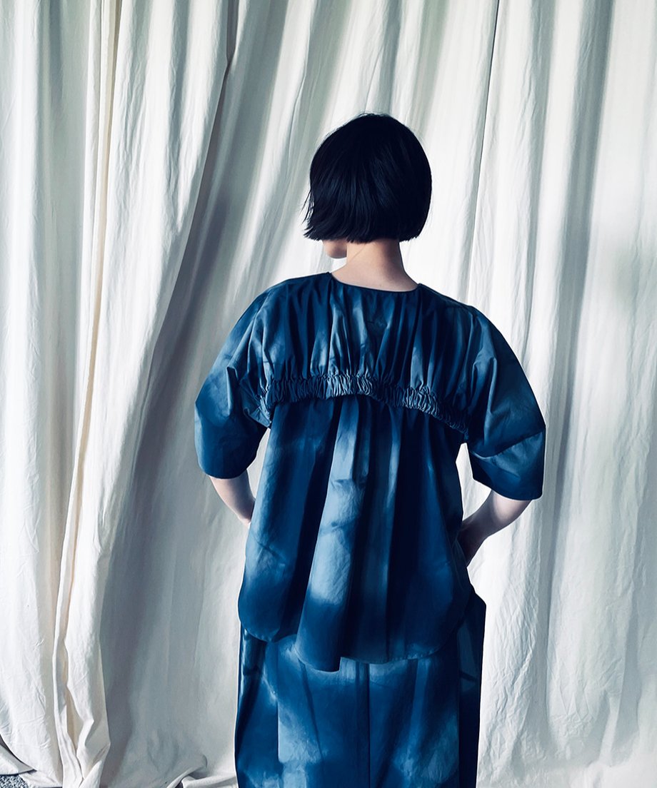 st-109A / shibori gather pull