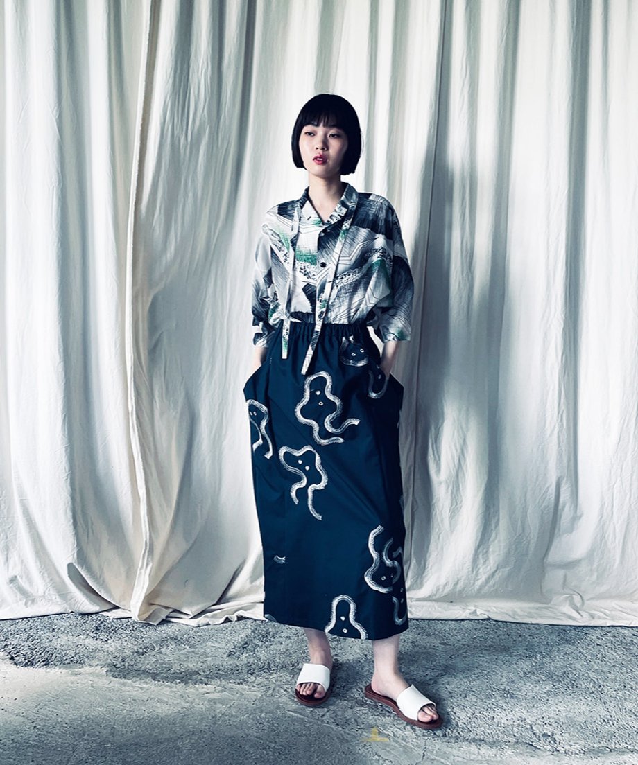 st-110P / larch shirts