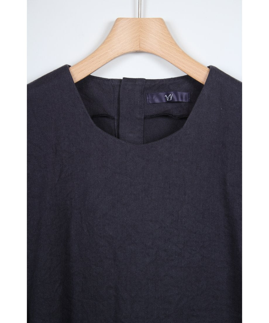 st-113N / navy half pull