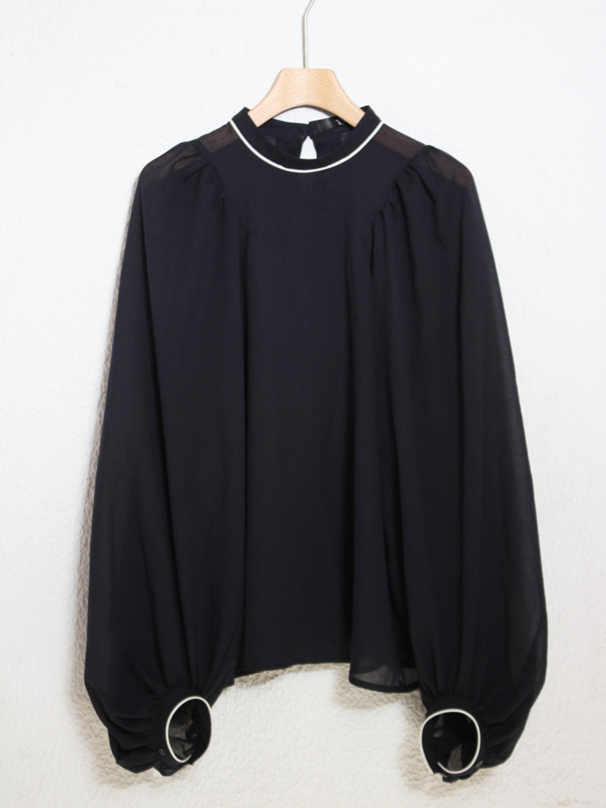 navy blouse