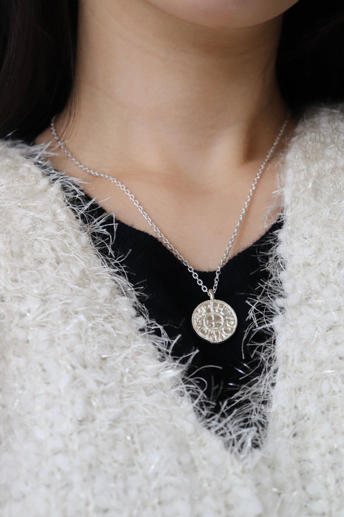 〈ussa jewelry〉Merovigian Coin necklace